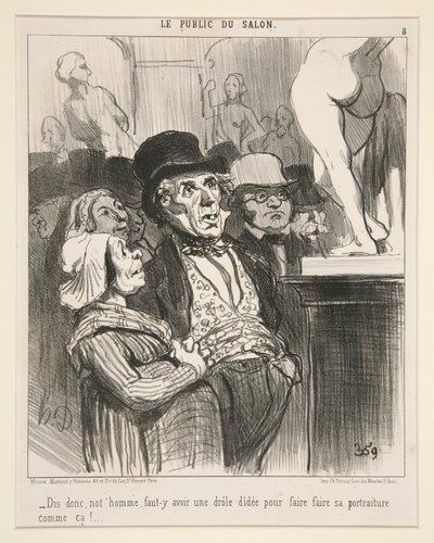 Dis donc, not von Honoré Daumier