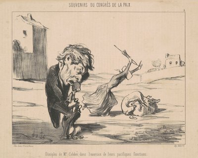 Jünger von M. Cobden von Honoré Daumier
