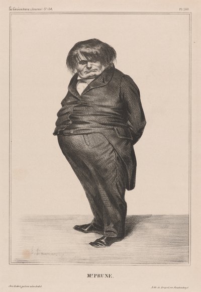 Doktor Prunelle von Honoré Daumier