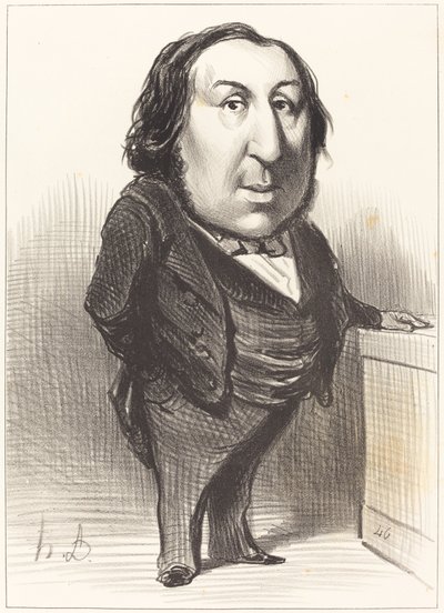 Emmanuel Arago von Honoré Daumier