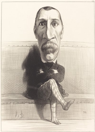 Eus. Isidore Buvignier von Honoré Daumier