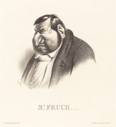 Fruchard, Büste von Honoré Daumier