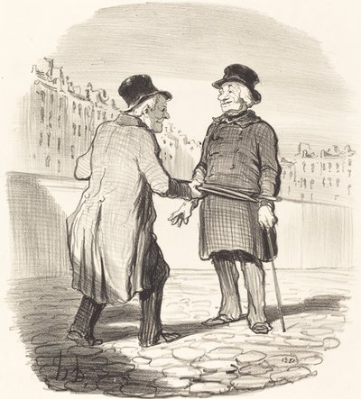 Ich verhaftet Sie, schlechter Kerl... von Honoré Daumier