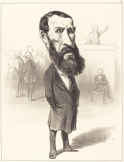 Jean-Louis Greppo von Honoré Daumier