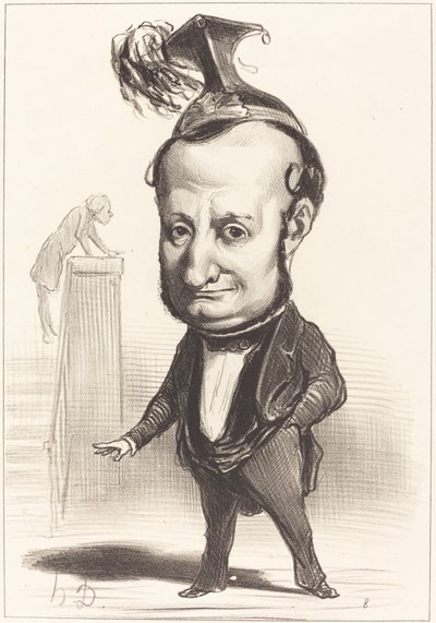 L.F. Raymond Wolowski von Honoré Daumier