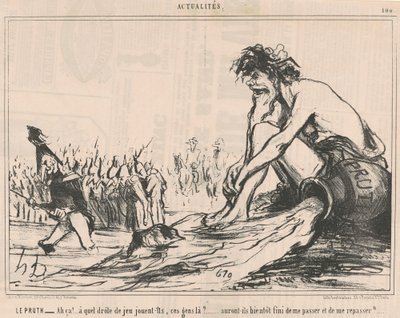 Der Pruth von Honoré Daumier