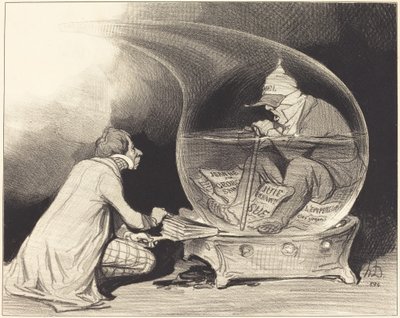 Die Verjüngung des Konstitutionellen von Honoré Daumier