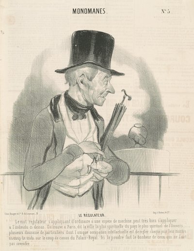 Der Regulator von Honoré Daumier