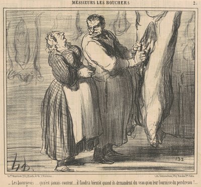 Die Bürger ... von Honoré Daumier