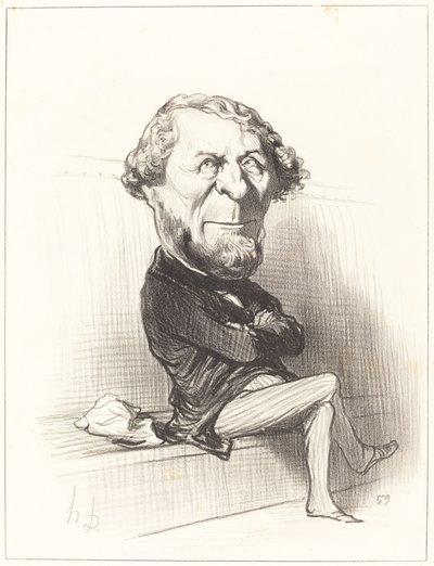 Marie Denis Larabit von Honoré Daumier