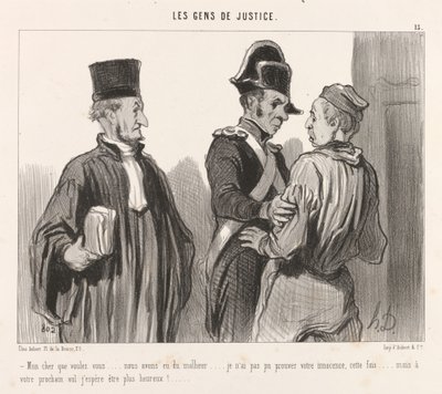 Mein Lieber, was willst du... von Honoré Daumier