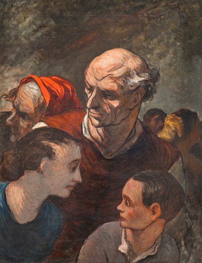 Auf den Barrikaden von Honoré Daumier
