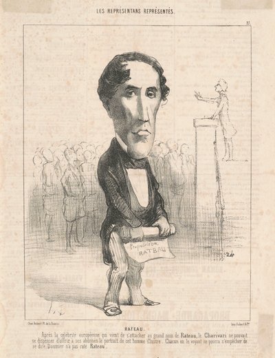 P. Lamotte Rateau von Honoré Daumier