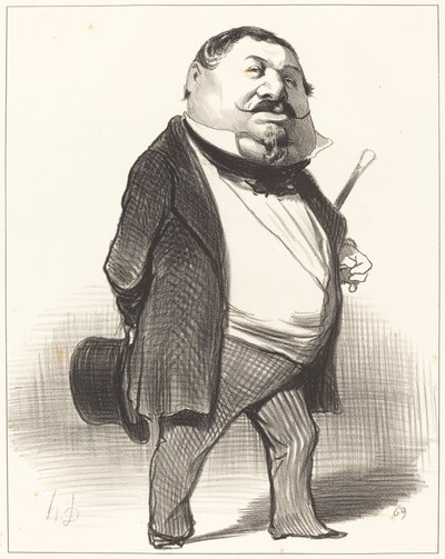 Prinz Lucien Murat von Honoré Daumier