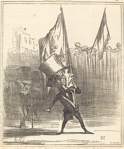 Schauen, aber nicht anfassen! von Honoré Daumier