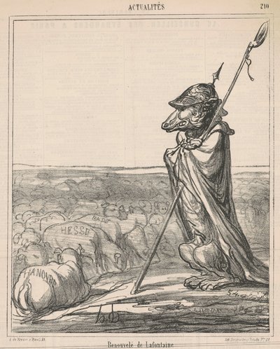 Erneuert von der Quelle von Honoré Daumier