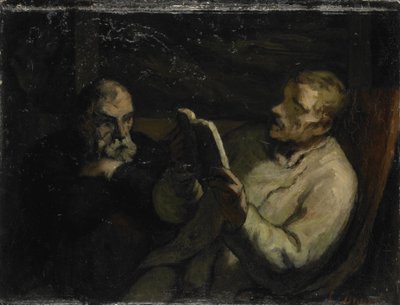 Das Lesen von Honoré Daumier