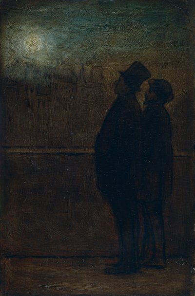 Die Nachtwandler, 1828-1879 von Honoré Daumier