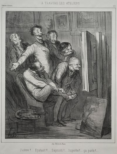 Durch die Ateliers von Honoré Daumier