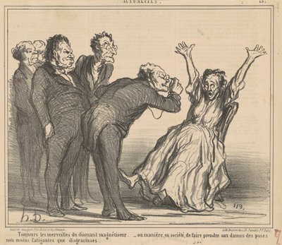 Immer die Wunder des Diamanten... von Honoré Daumier