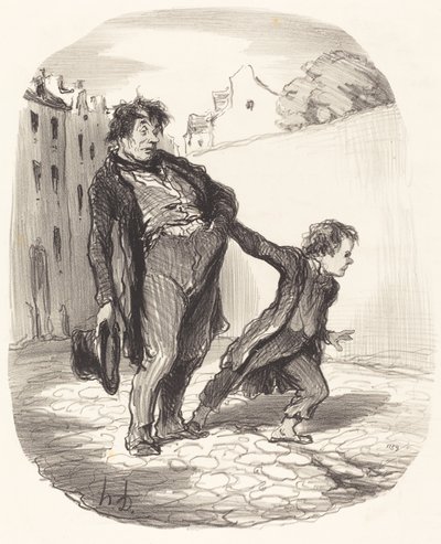 Ein Vorzeigesohn von Honoré Daumier