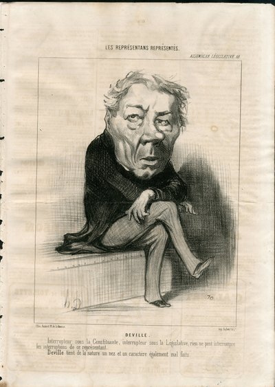 Le Charivari von Honoré Daumier