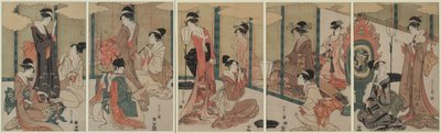 Joruri-Geschichte von Hosoda Eishi
