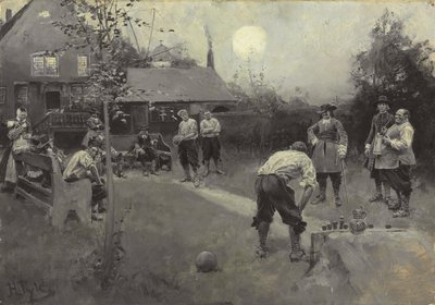 Bowling von Howard Pyle