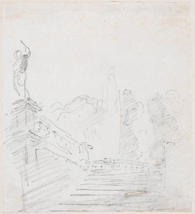 Monumentale Treppe von Hubert Robert
