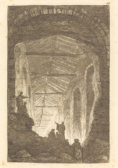 Die antike Galerie von Hubert Robert