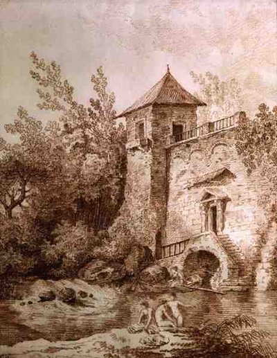 Die Badenden von Hubert Robert