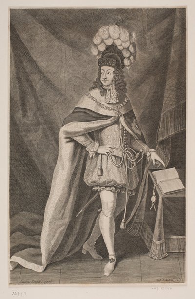 König Christian V. von Hubert Schaten