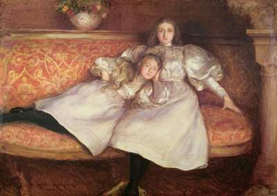 Die Töchter von Baron von Erlanger von Hubert von Herkomer