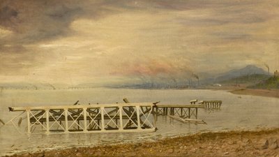 Wrackteile der Tay-Brücke von Hugh Collins