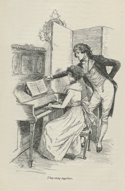 Sie sangen zusammen von Hugh Thomson