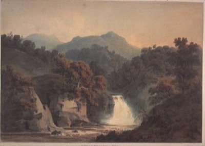 Blick auf den Bran, nahe Dunkeld von Hugh William Williams