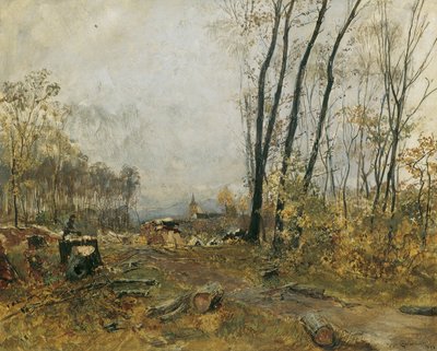 Au bei Klosterneuburg von Hugo Charlemont