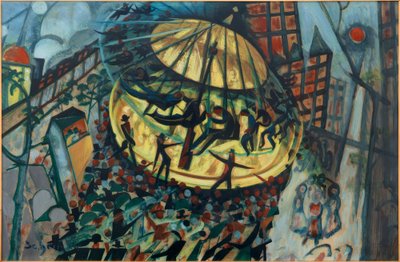 Wurstelprater von Hugo Scheiber