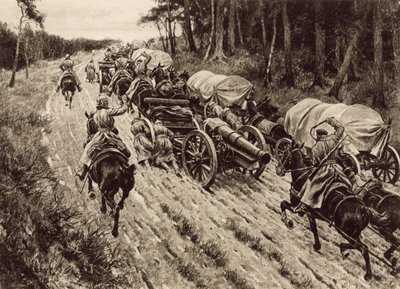 Westfront, Lithografie von Hugo Ungewitter