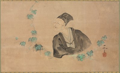 Porträt von Basho, 1700er von Ichijun