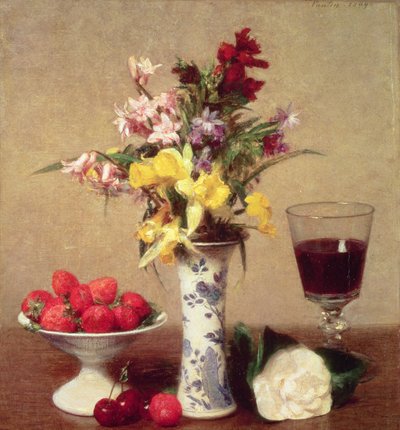 Verlobungsstrauß von Ignace Henri Jean Fantin Latour
