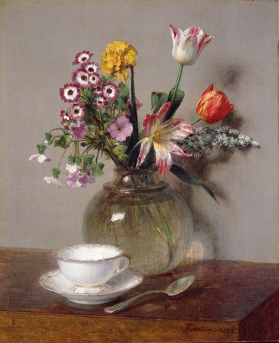 Frühlingsstrauß, 1865 von Ignace Henri Jean Fantin Latour