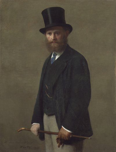 Édouard Manet, 1867 von Ignace Henri Jean Fantin Latour