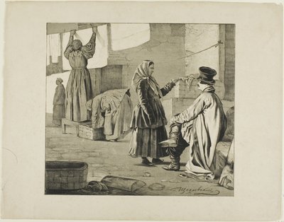 Szenen aus dem russischen Volksleben von Ignatii Stepanovich Shchedrovskii