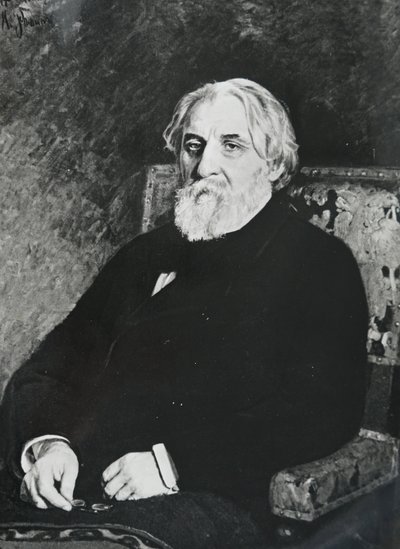 Iwan Sergejewitsch Turgenew von Ilya Efimovich (after) Repin