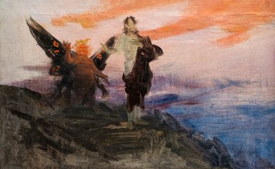 Die Versuchung Christi von Ilya Efimovich Repin