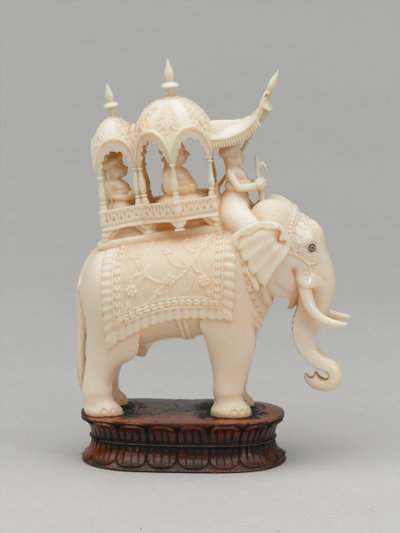 Schwarzer König, Schachfigur, Indien, ca. 1820 von Indian School