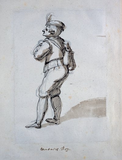 Ein Weinjunge von Inigo Jones