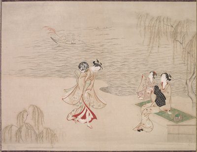 Schönheiten am Strand von Ippitsusai Bunchō