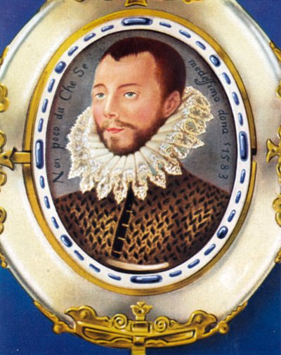 Philipp II. König von Spanien von Isaac (after) Oliver